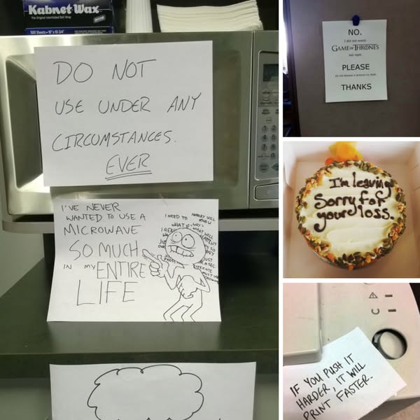 Passive-Aggressive Notes That Perfectly Capture Office Drama